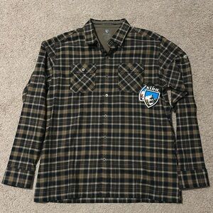 Kuhl Flannel Shirt Size Larger NWT